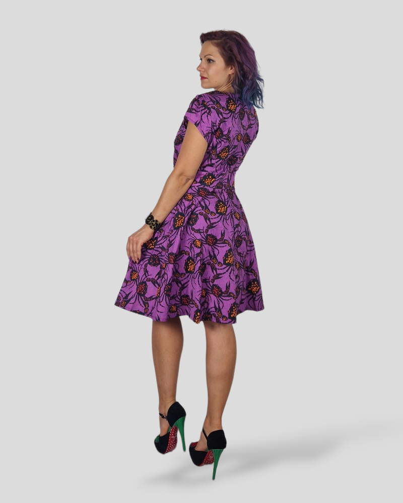 Violet Crab - Malaga Dress - Natural fabric